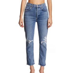 Agolde Women's High Rise Jeans - Blue